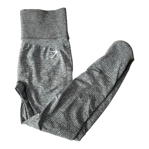 Gymshark Women’s Gray Vital Boost Leggings, Size Medium, Excellent Used Con - Picture 3 of 5